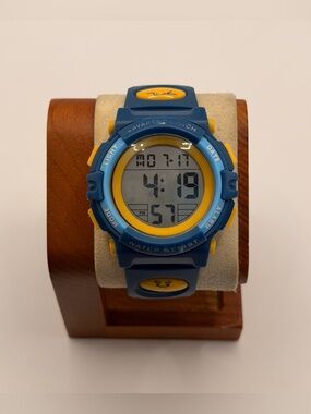 Lavaredo L6606 Kids Digital Watch, Blue And Yellow